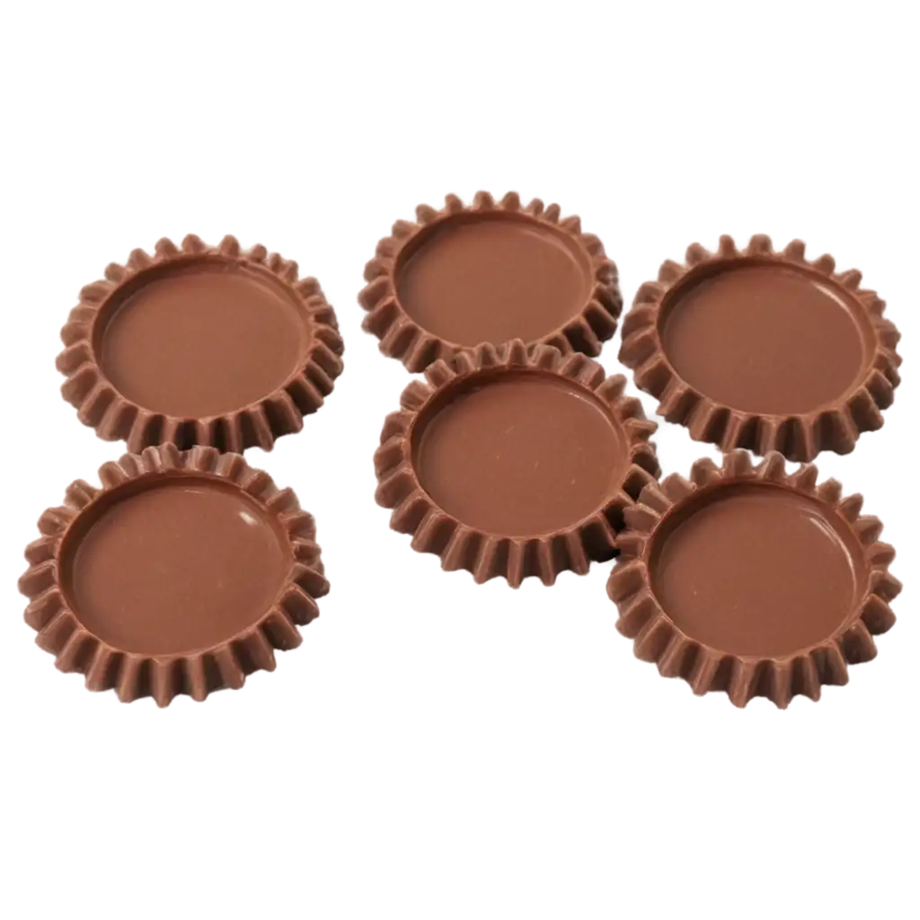 Chocolate-Mousse-Formed-as-Cogwheels-PNG-A-Unique-Dessert-Concept-for-Visual-Appeal