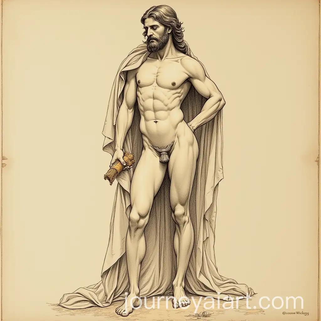 Classic-Portrait-in-Old-Master-Style-Inspired-by-Leonardo-da-Vinci-and-Raphael