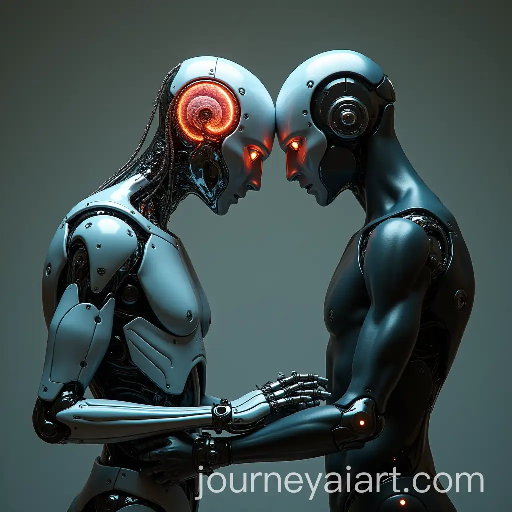 Human-and-Robot-Interplay-Neuromorphic-Technology-Restraint-Scene