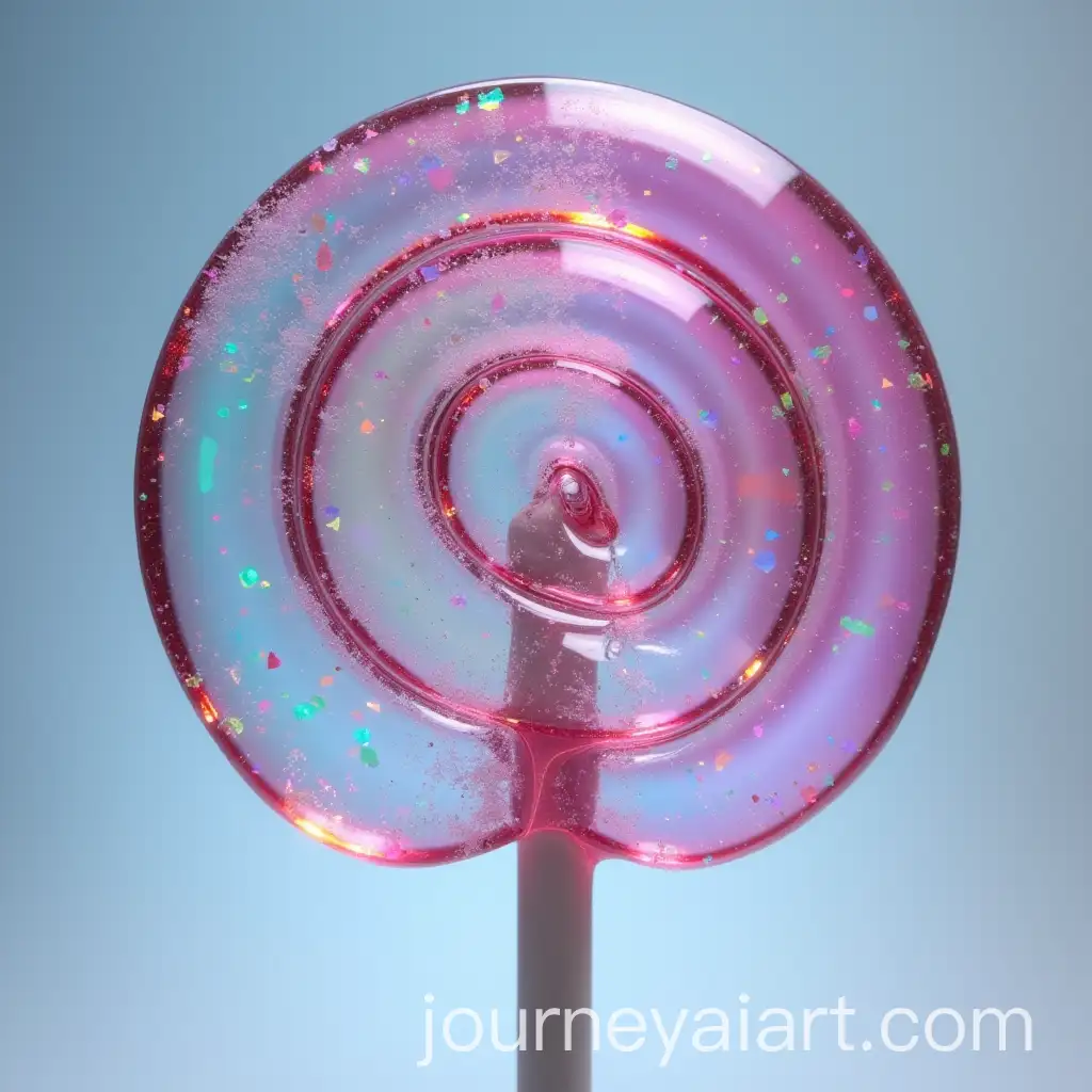 Iridescent-Transparent-Crystal-Lollipop-with-a-Magical-Glow
