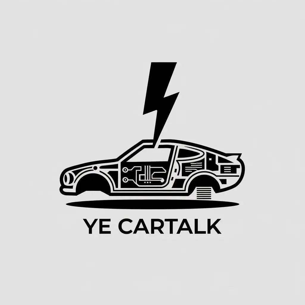 LOGO-Design-For-Ye-Cartalk-Automotive-Car-Technology-in-New-Energy