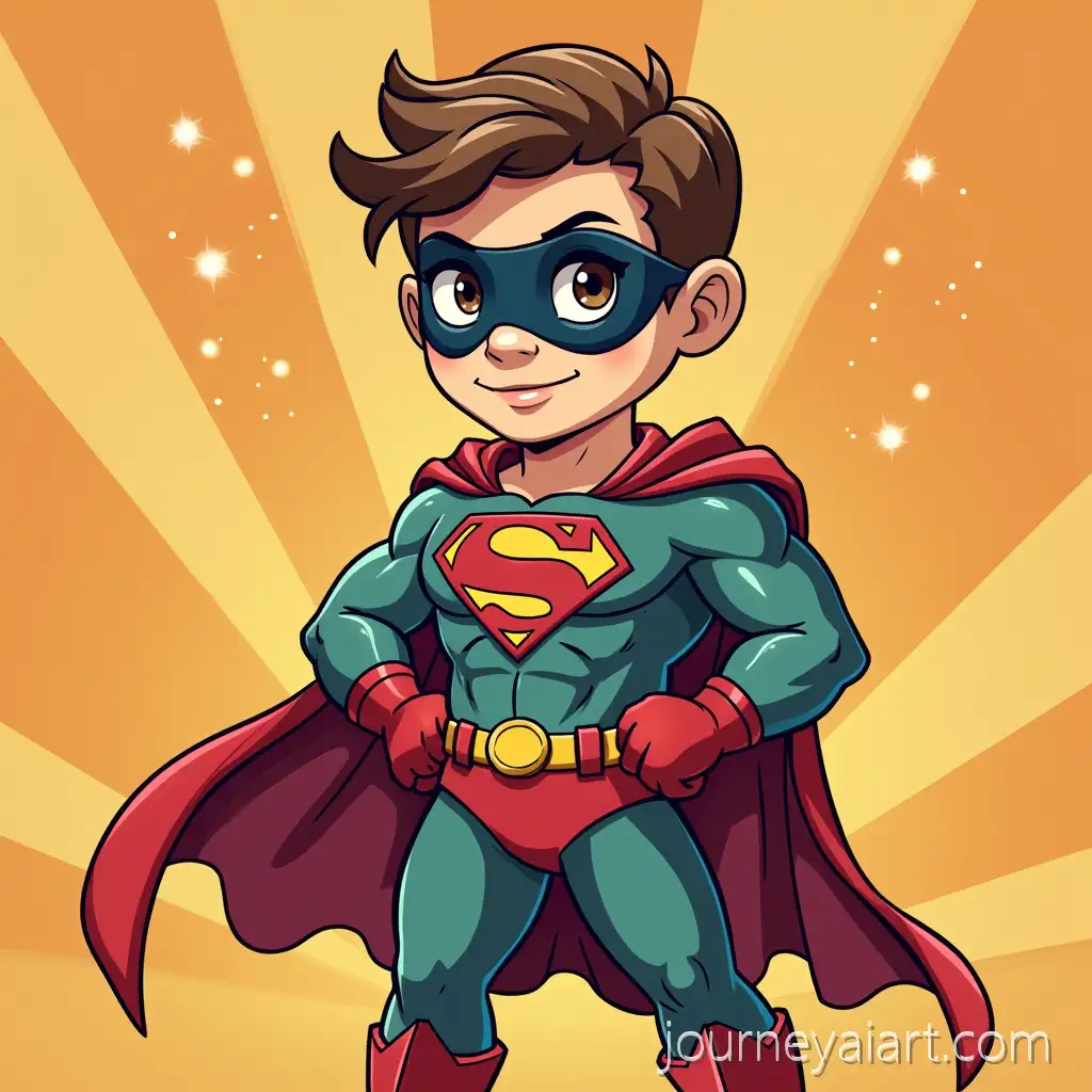 Comical-Superhero-Performing-Everyday-Tasks-in-Colorful-Cartoon-Style