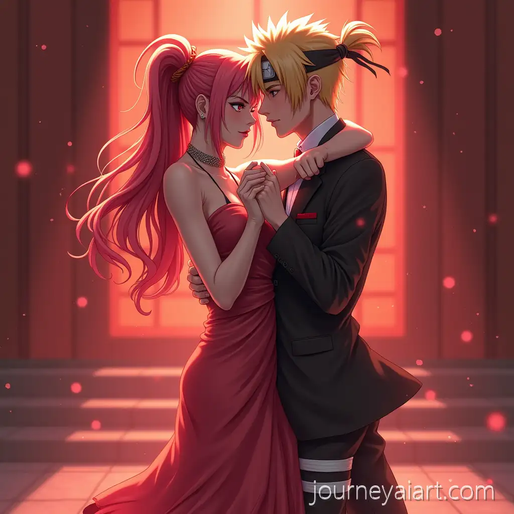 Sakura-from-Naruto-Dancing-Kizomba-in-Elegant-Dance-Pose