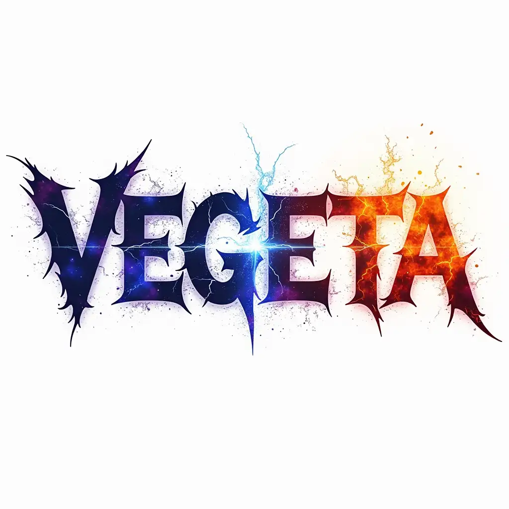 Explosive-Typography-DesignAI-Image-Prompt-Expansion-of-VEGETA-in-Fiery-Super-Saiyan-Energy-Style