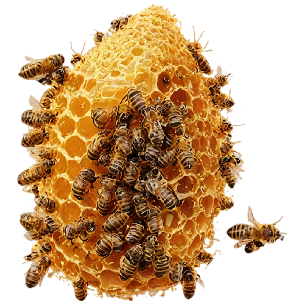 HighQuality-PNG-Honey-Beehive-Image-for-Multiple-Applications