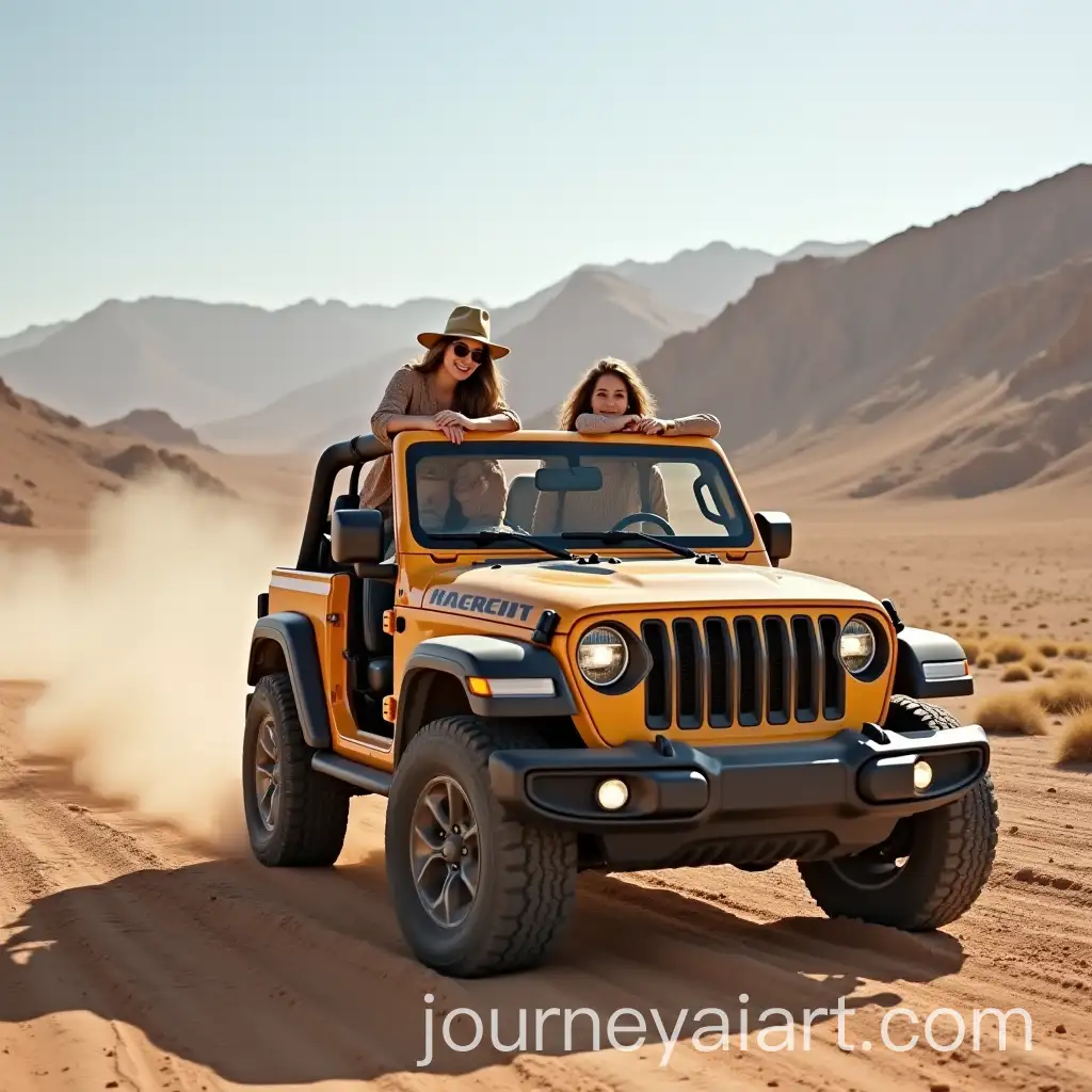 Women-Riding-Jeep-Cars-Through-a-Mountainous-Desert-Landscape