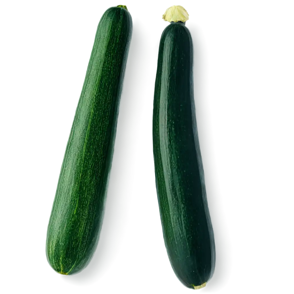 HighQuality-Zucchini-PNG-Image-for-Versatile-Use-in-Digital-Projects