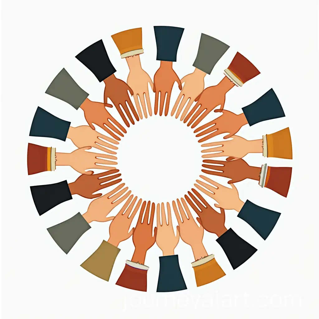 Logo-Design-Featuring-12-Hands-with-Diverse-Emotions-and-Clothing