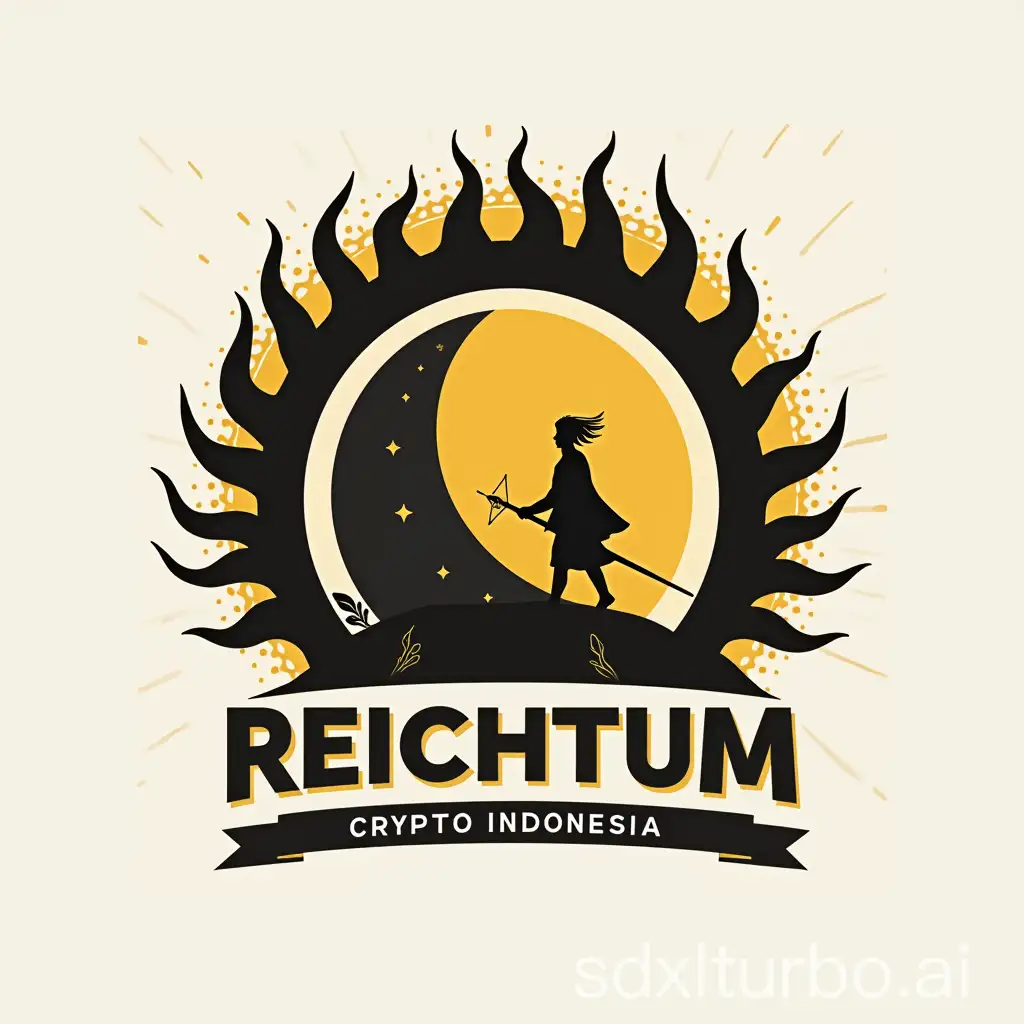 Create Logo Reichtum Crypto Indonesia or can be abbreviated as RCI for discussion purpose