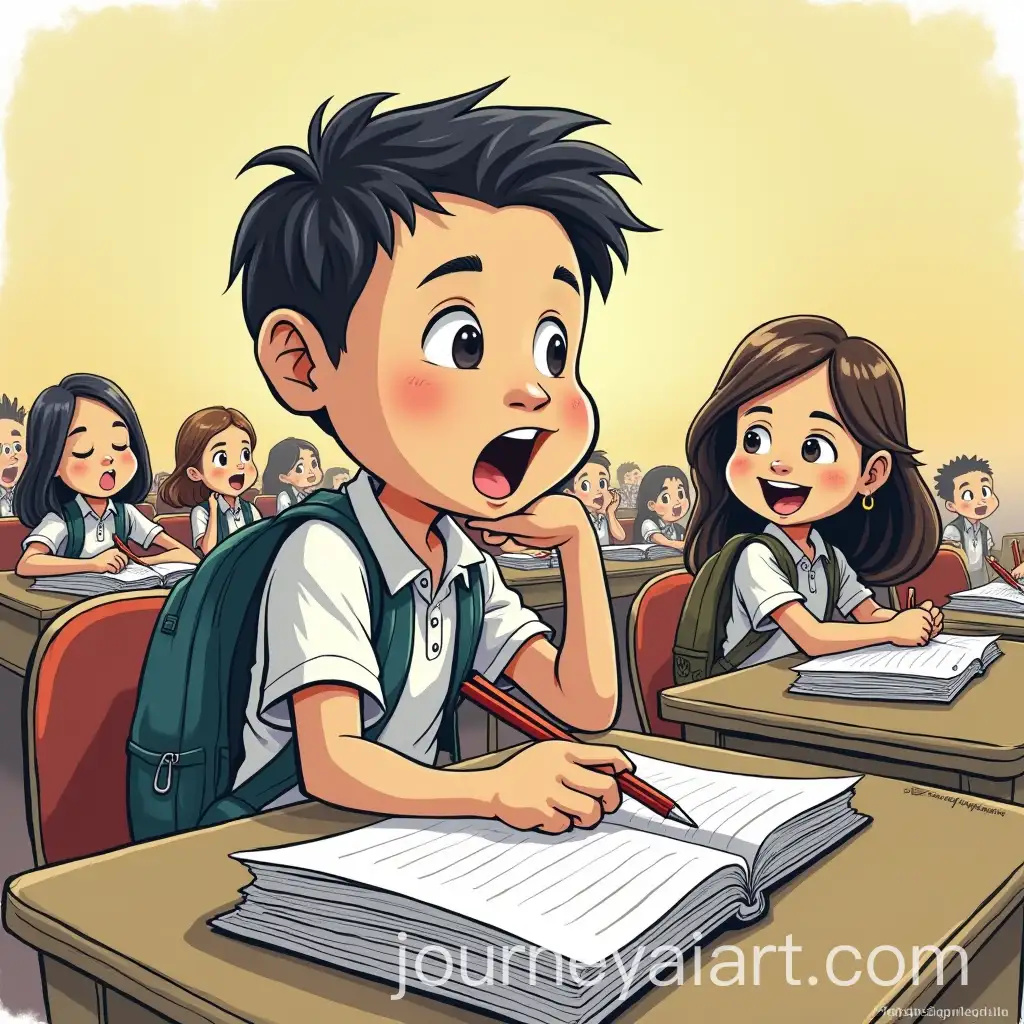 Caricature-Depicting-Overloaded-Filipino-Students-and-Lack-of-Practical-Career-Courses