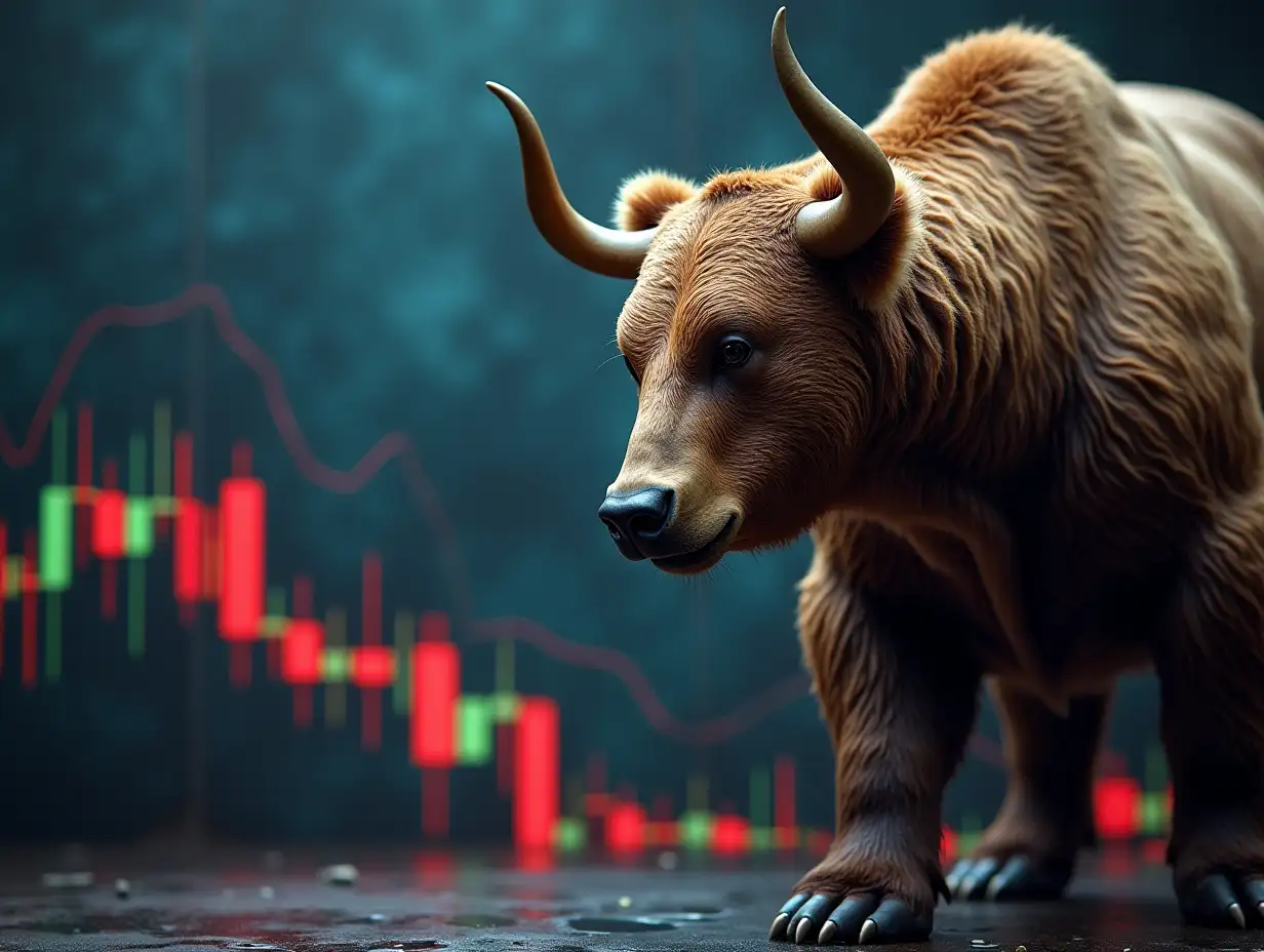 bear and bull of stock market