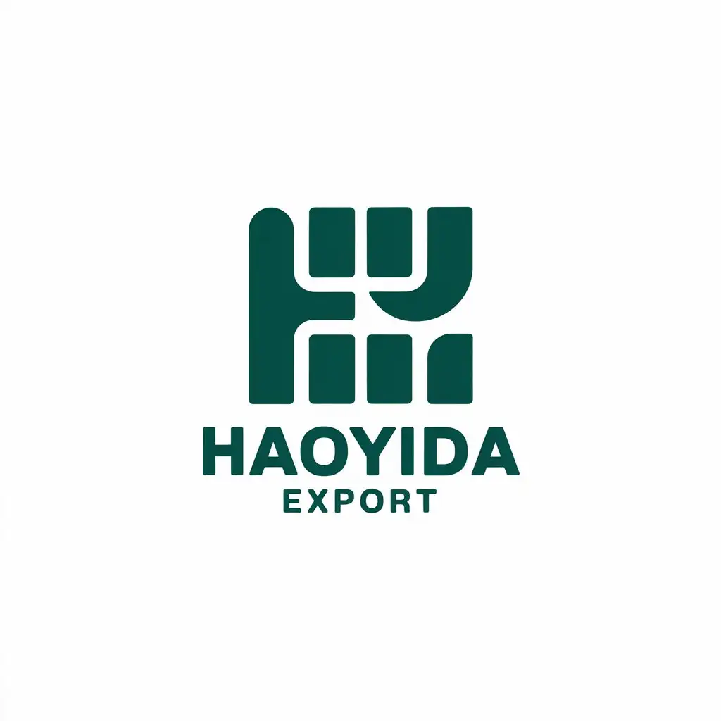 LOGO-Design-for-Haoyida-Export-HY-Symbol-with-Warmth-and-Clarity-for-Home-Family-Industry