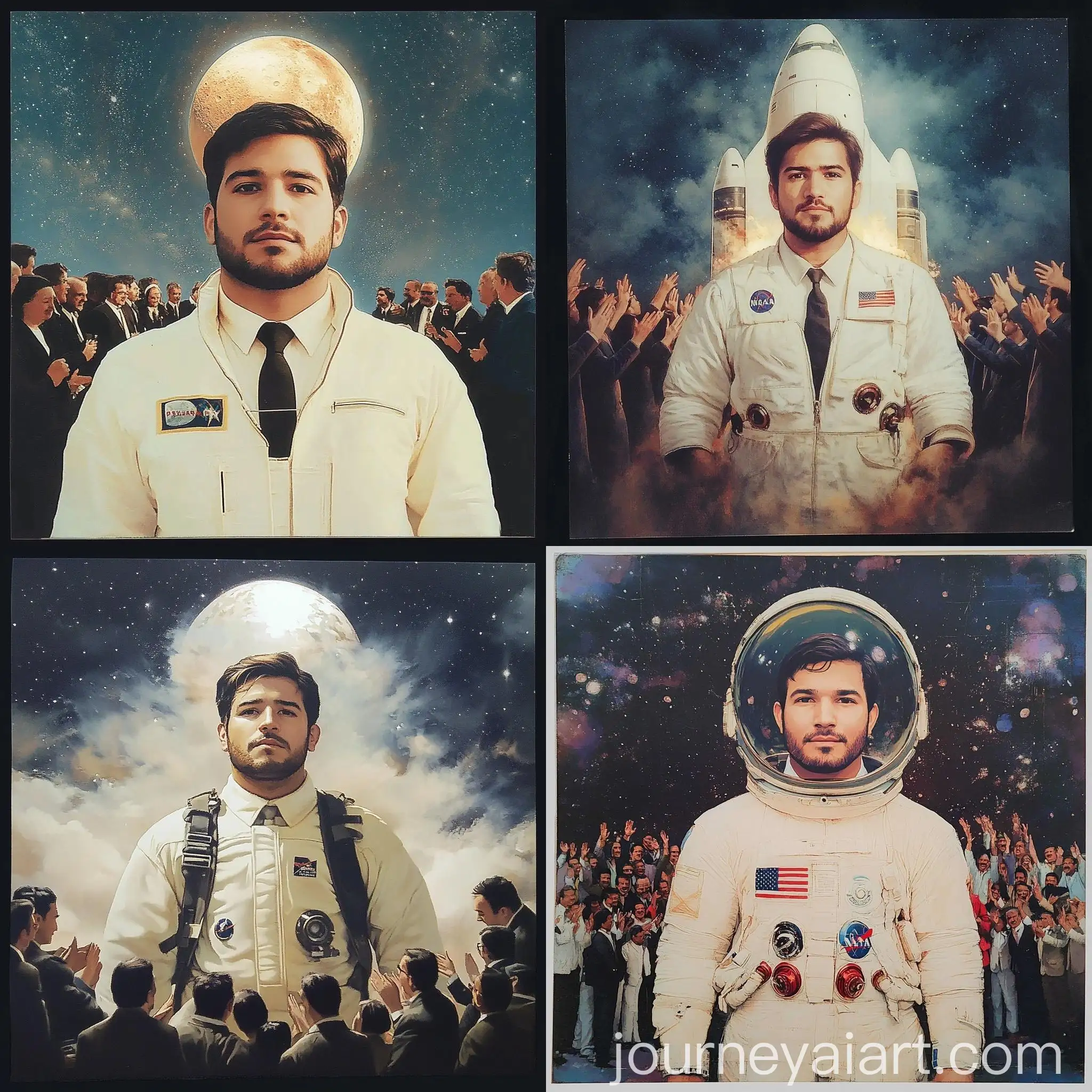 Astronomer-Ready-for-Space-Shuttle-Launch-with-WellWishers