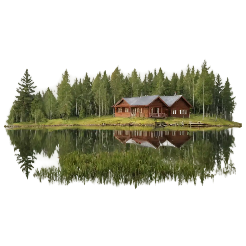 Cottage-Village-in-Karelia-PNG-Image-for-HighQuality-Visuals