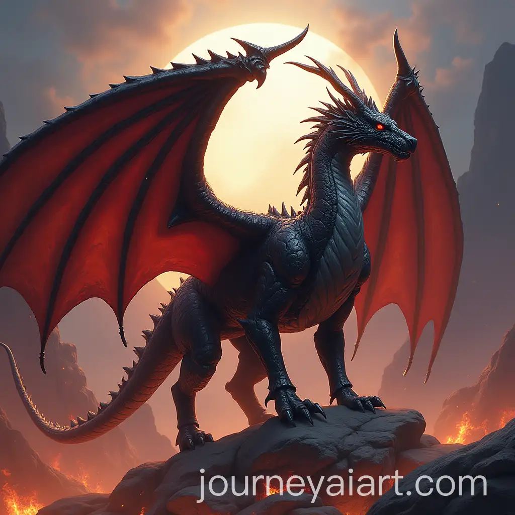 Bahamut-Final-Fantasy-Artwork-Majestic-Dragon-in-11-Aspect-Ratio