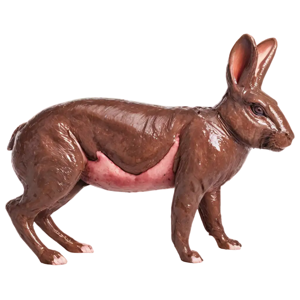 Skinned-Easter-Bunny-PNG-Image-for-Distinct-and-Creative-Visual-Use