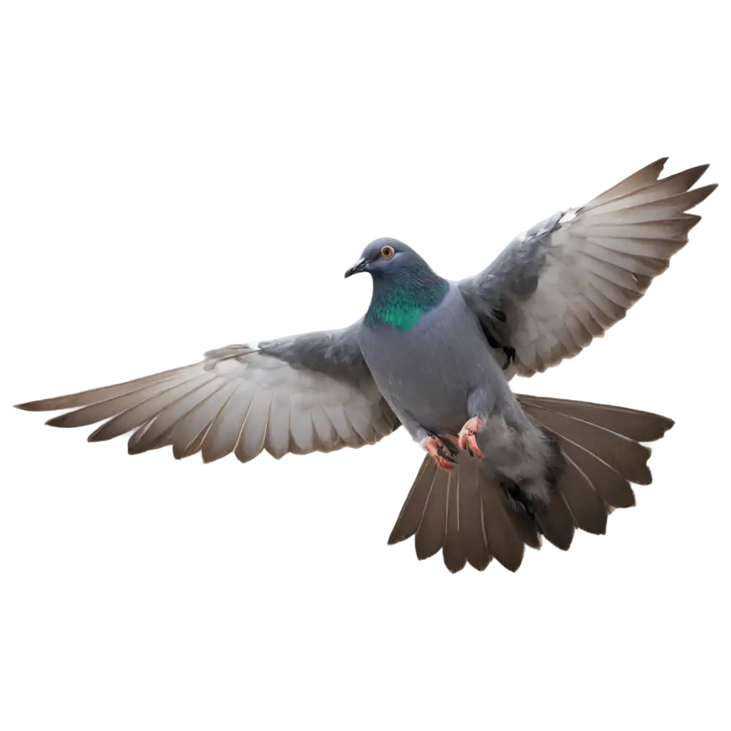 Flying-Pigeon-PNG-Image-HighQuality-Transparent-Format-for-Versatile-Use