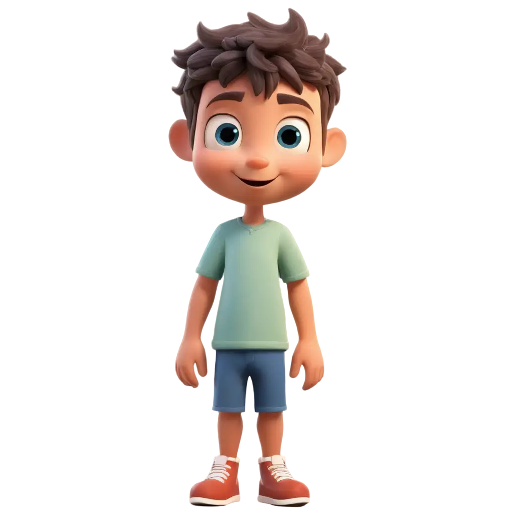 3D-Cartoon-PNG-Image-of-Child-Boys-Body-Parts