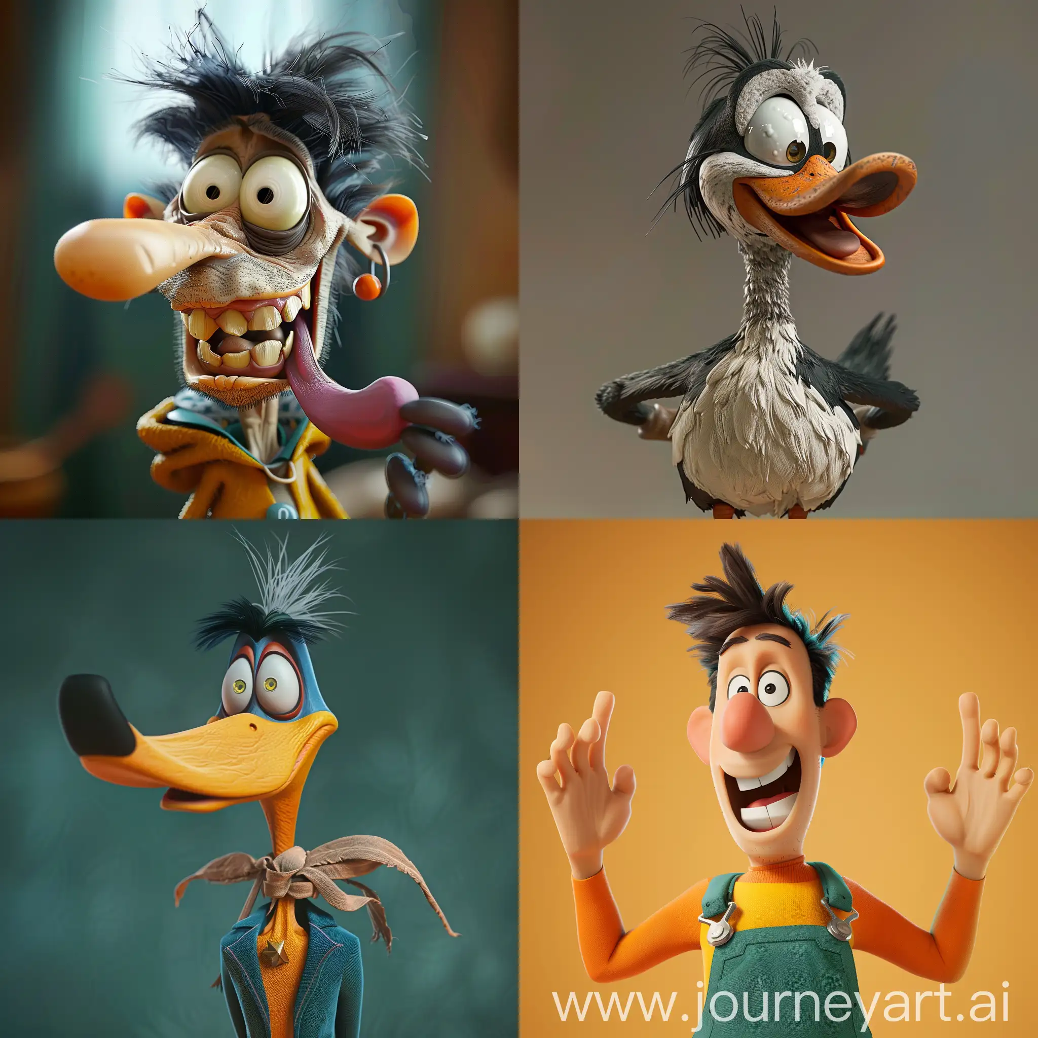 Goofy-Cartoon-Character-in-Playful-Style