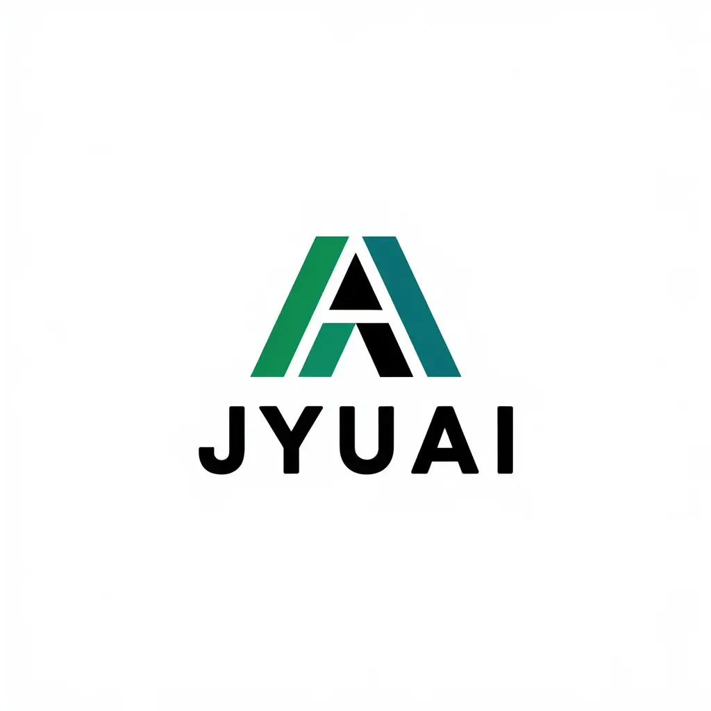 LOGO Design for JYUAI Minimalistic AI Symbol for Finance Industry with Clear Background