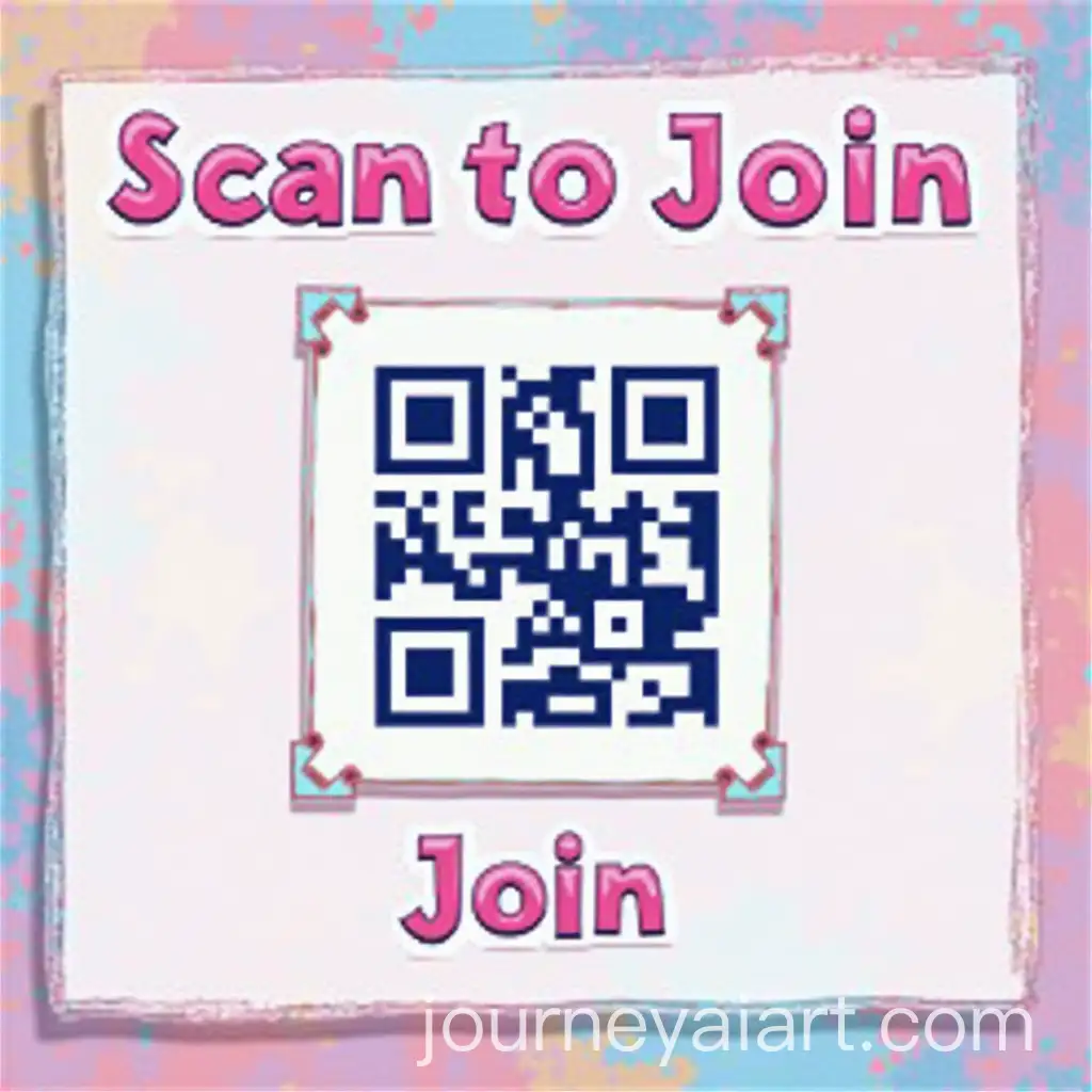 Leagues-Club-Poster-with-QR-Code-and-Scan-to-Join-Message-in-Pastel-Colors