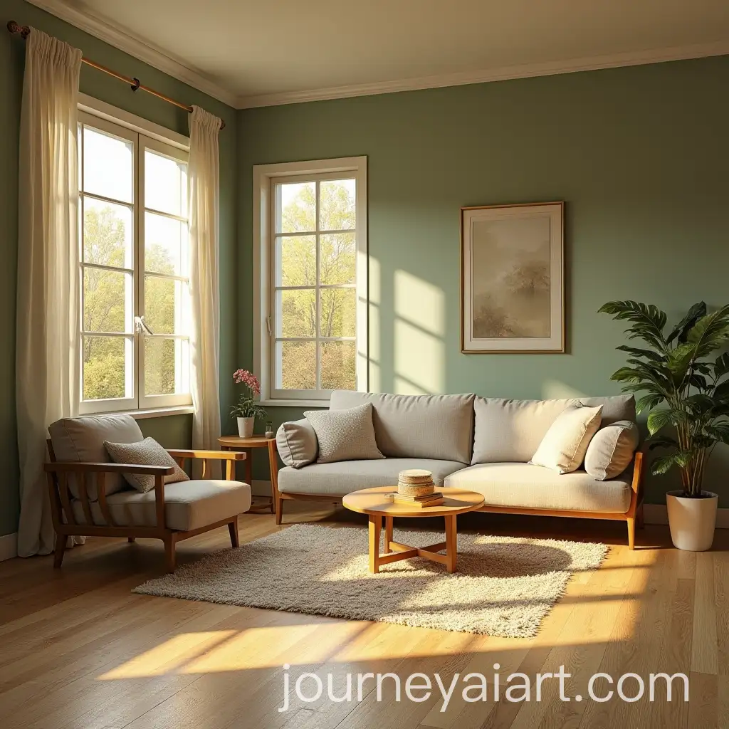 Cozy-Sophisticated-Living-Room-with-Warm-Golden-Light-and-Oak-Hardwood-Floor