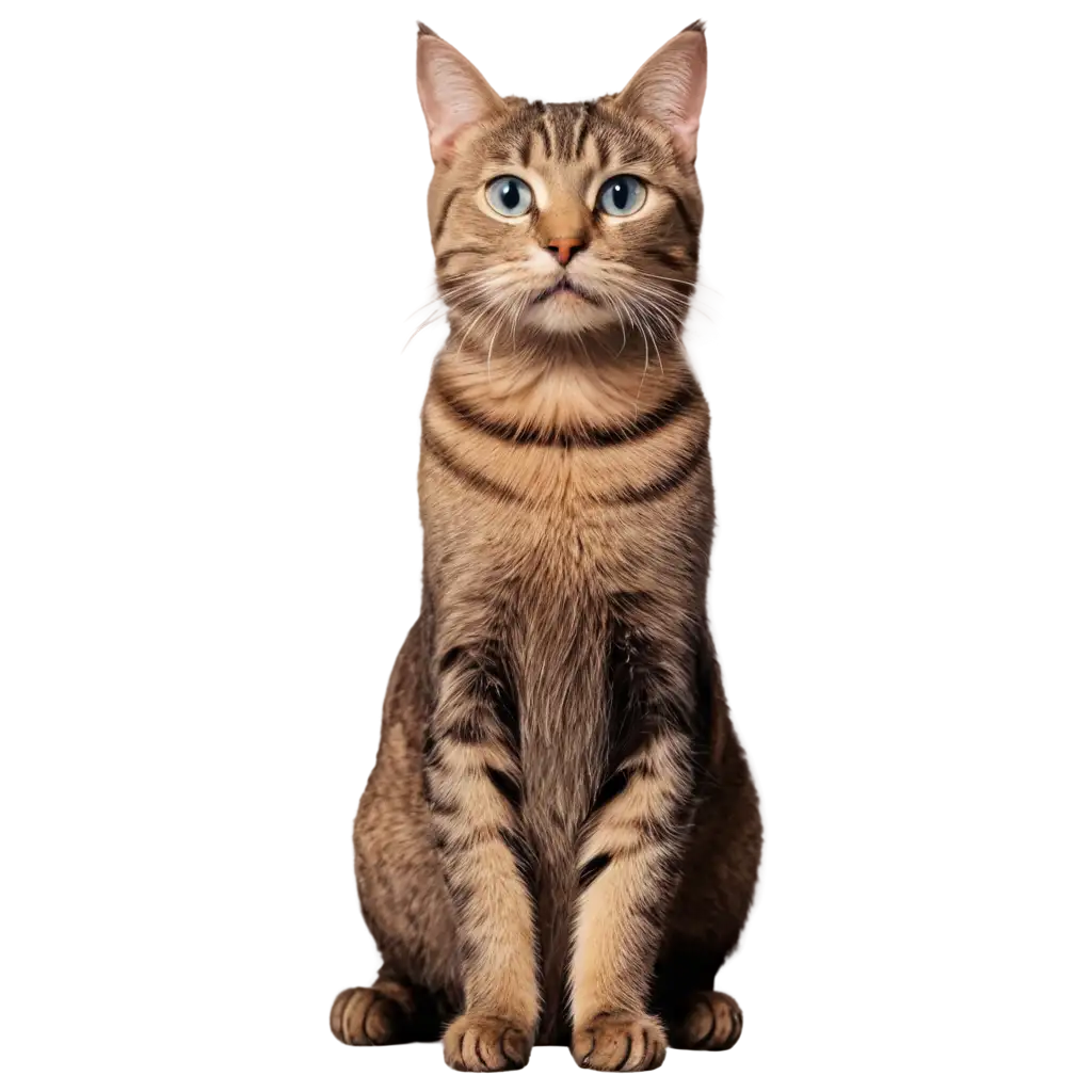 Creative-PNG-Cat-Image-Capturing-Feline-Elegance-in-HighQuality-Format