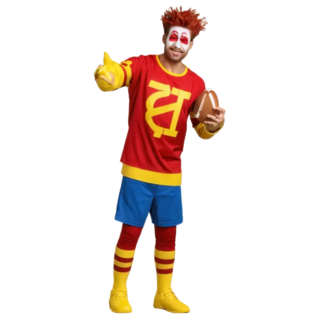 HighQuality-Ronald-Foodball-PNG-Image-for-Creative-Use