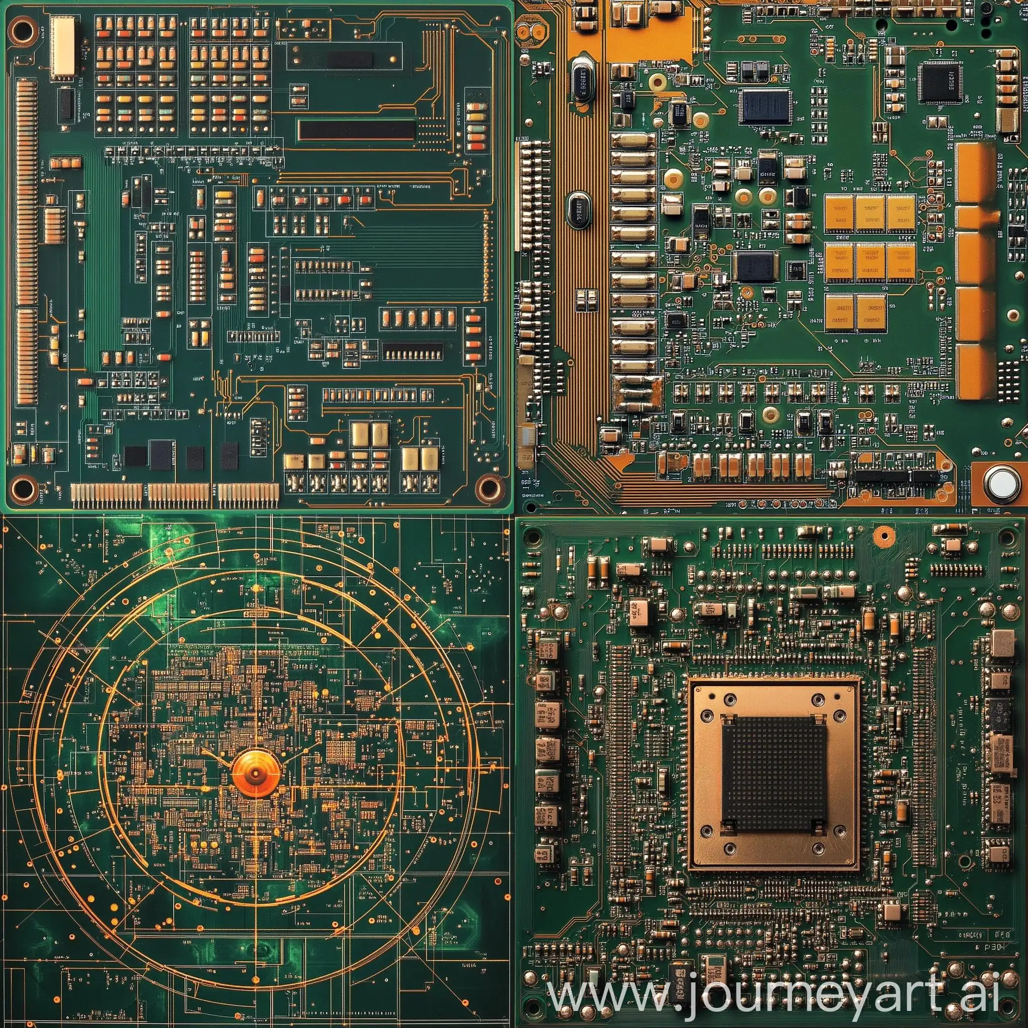 Modern-Coastal-Radar-Printed-Circuit-Board-TERMA-V-61