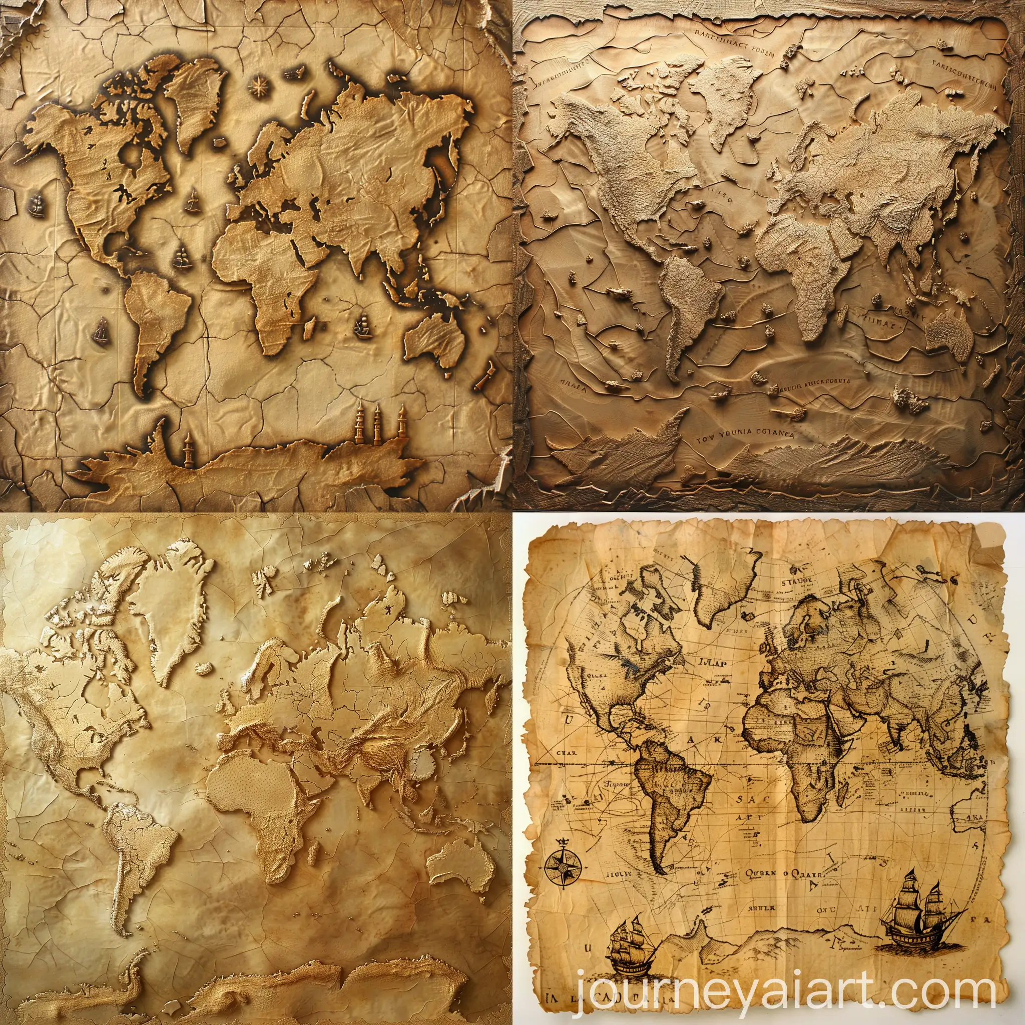 Ancient-World-Map-Illustration-in-Vintage-Style