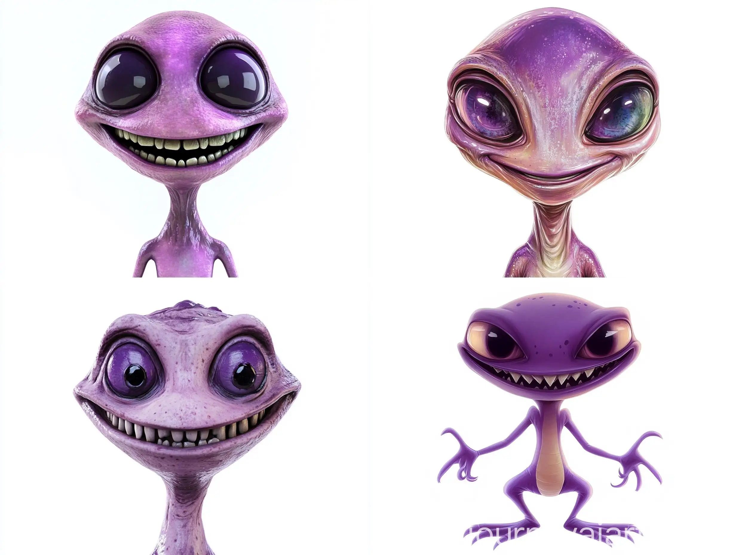 Friendly-Purple-Alien-Smiling-Cartoon-Character-Isolated-on-White-Background