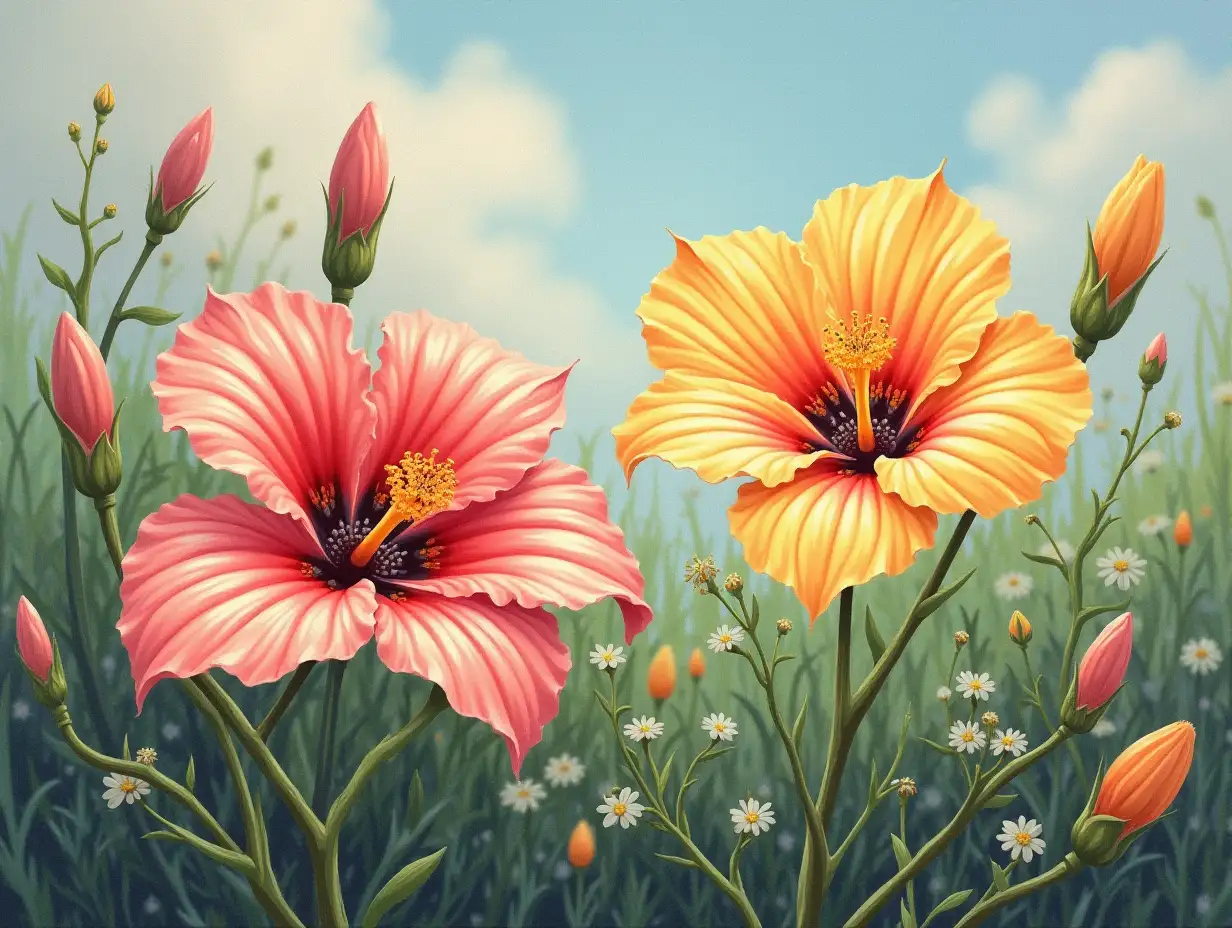 Colorful-Outdoor-Flower-Painting