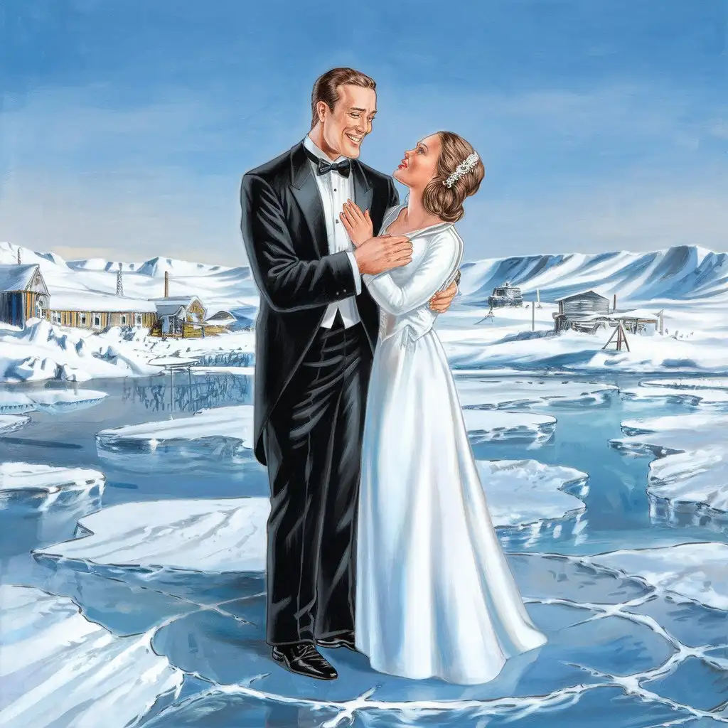 There is nothing scarier than a wedding night in the Arctic. But then the whole day is free until mid-October. A clear, detailed illustration, incredibly complex. In the humorous genre