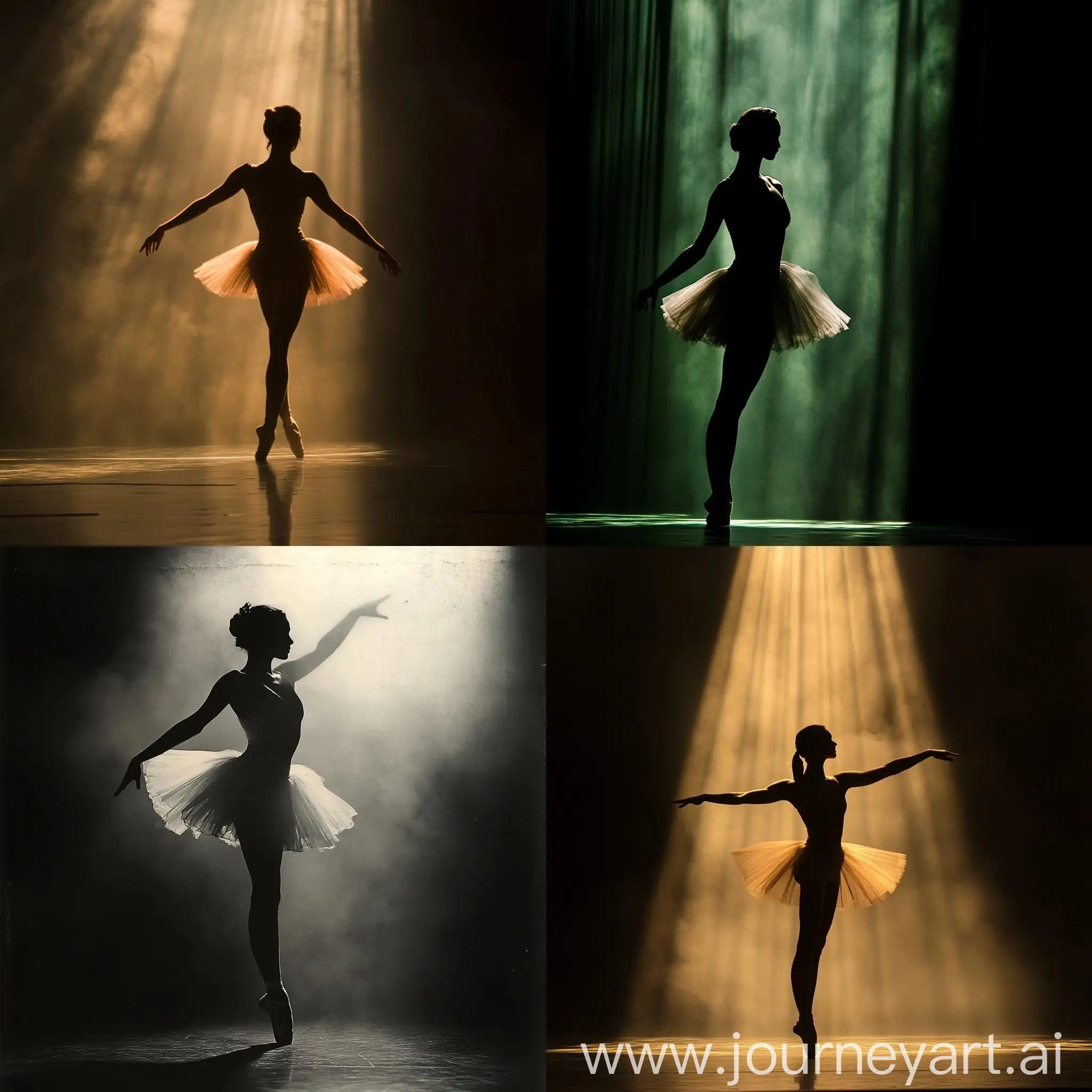 Graceful-Ballerina-Silhouette-on-Stage