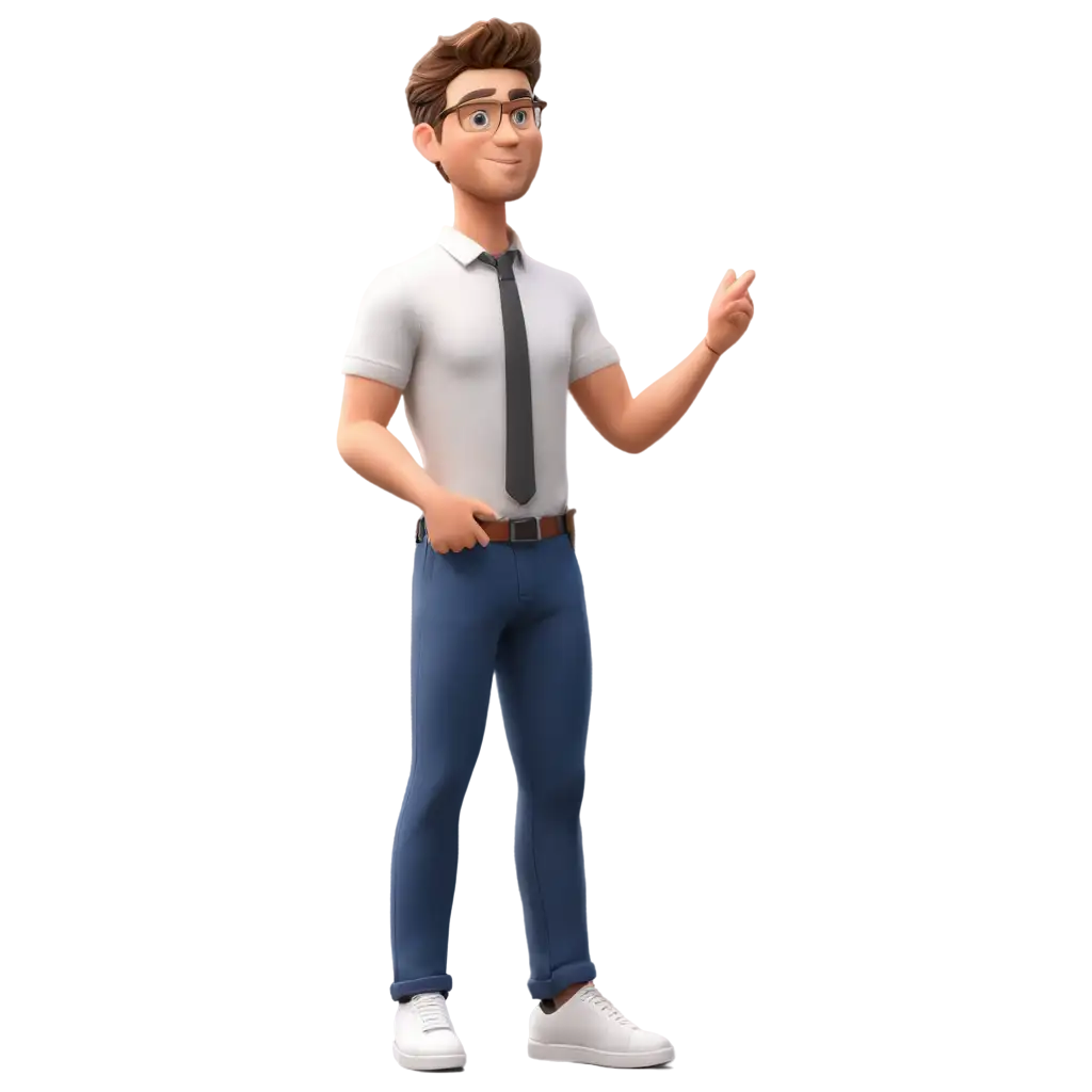 3D-Professional-Man-Standing-PNG-Thoughtful-Pose-for-Creative-Projects