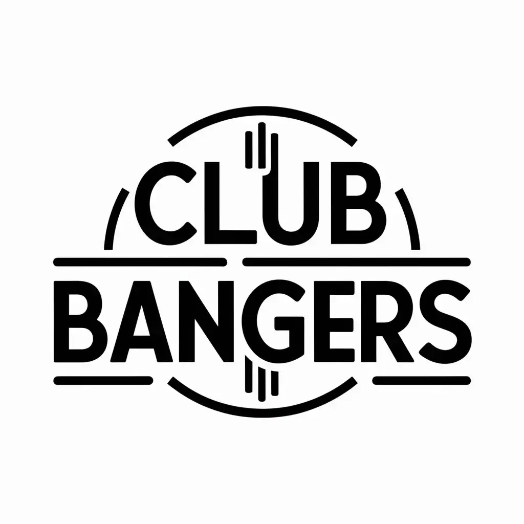 LOGO Design for Club Bangers Main Live Mix in Entertainment Industry