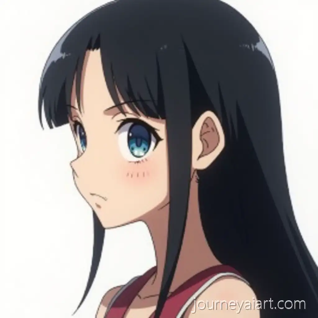 Anime-Portrait-of-FrontFacingAnime-portrait-female-character-Female-Character-with-Black-Hair-and-Blue-Eyes