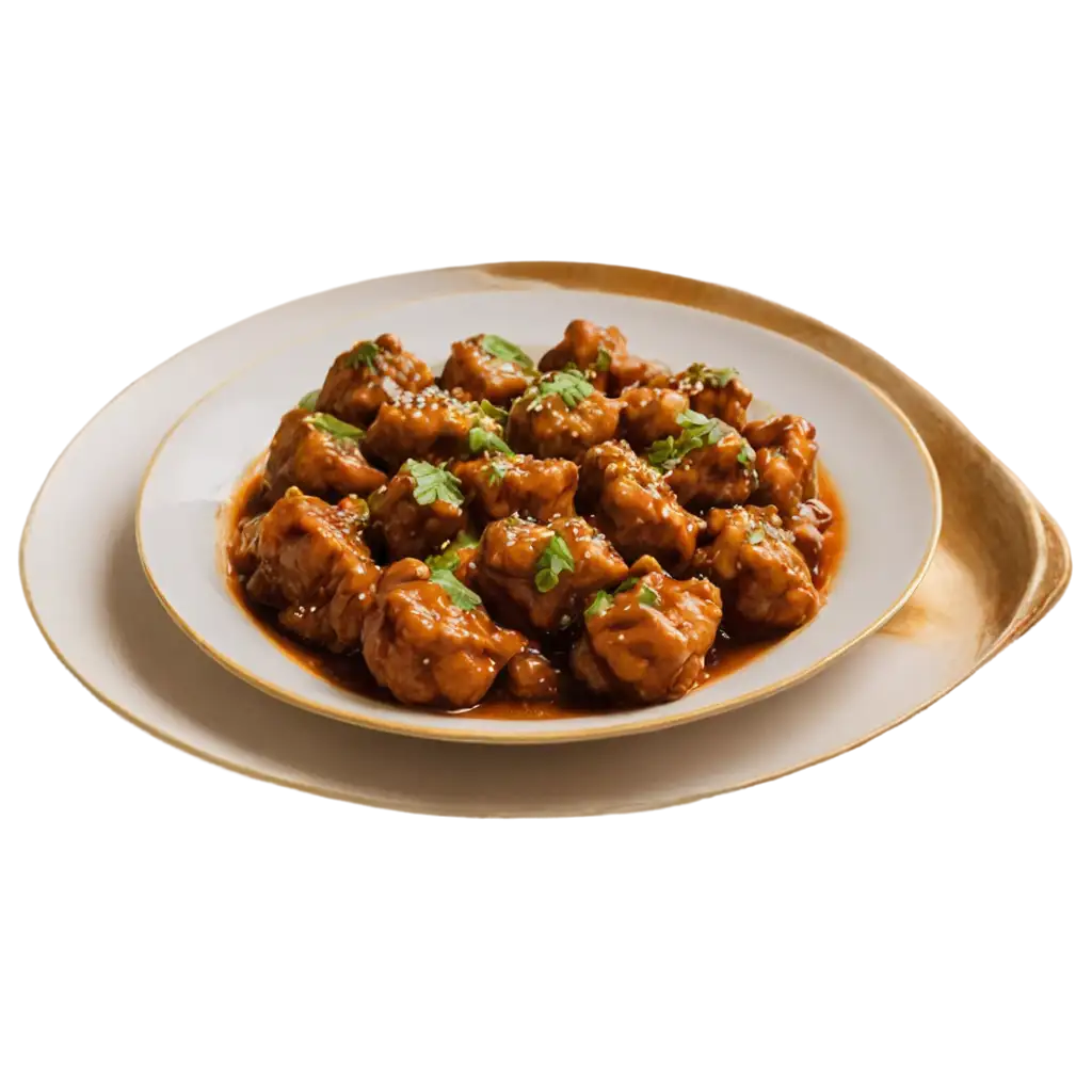 Chicken-Manchurian-PNG-Image-Savory-Dish-on-a-Plate