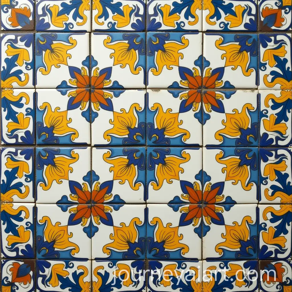 Traditional-Portuguese-Tiles-Pattern-in-Square-Format