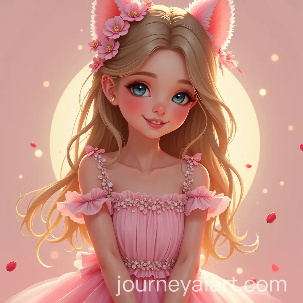 Pretty-Girl-Smiling-Outdoors-in-Natural-Light