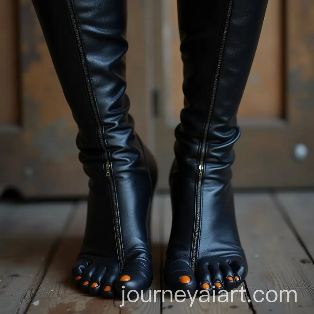 Catwoman-Applying-Nail-Polish-in-Closeup