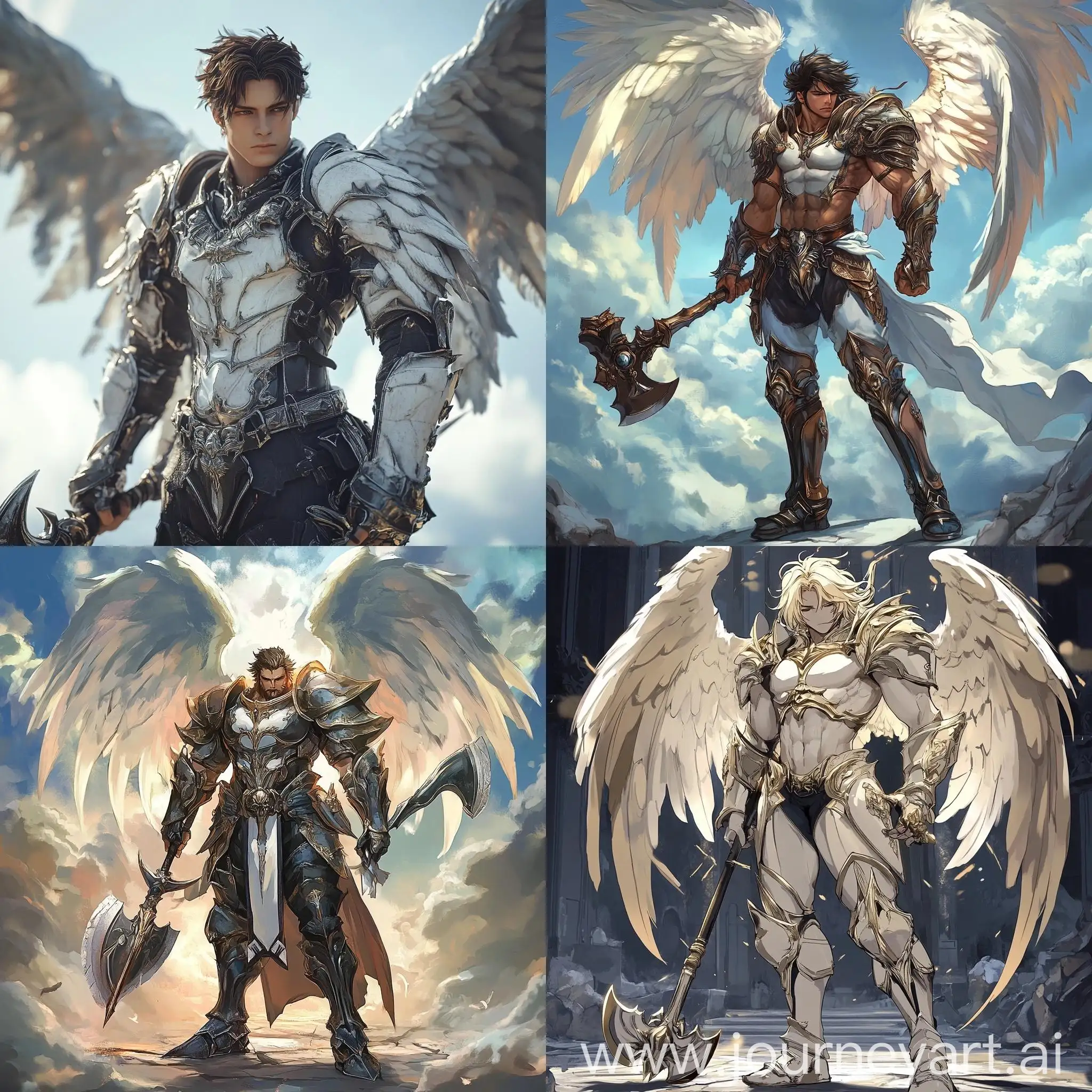 Powerful-Angel-Warrior-with-Dual-Axes-in-Anime-Style