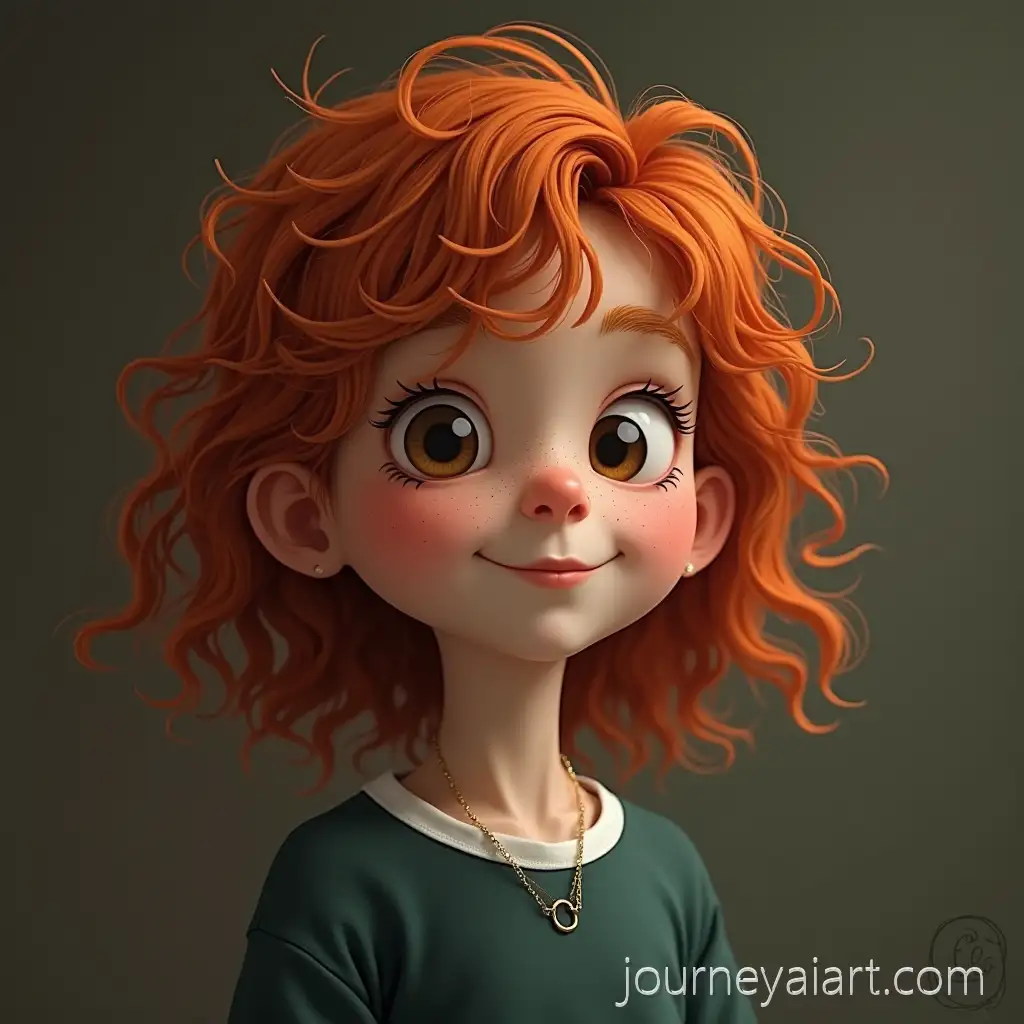 Realistic-Portrait-of-a-Ginger-Boy-Exploring-Gender-ExpressionGinger-boy-transformation-image