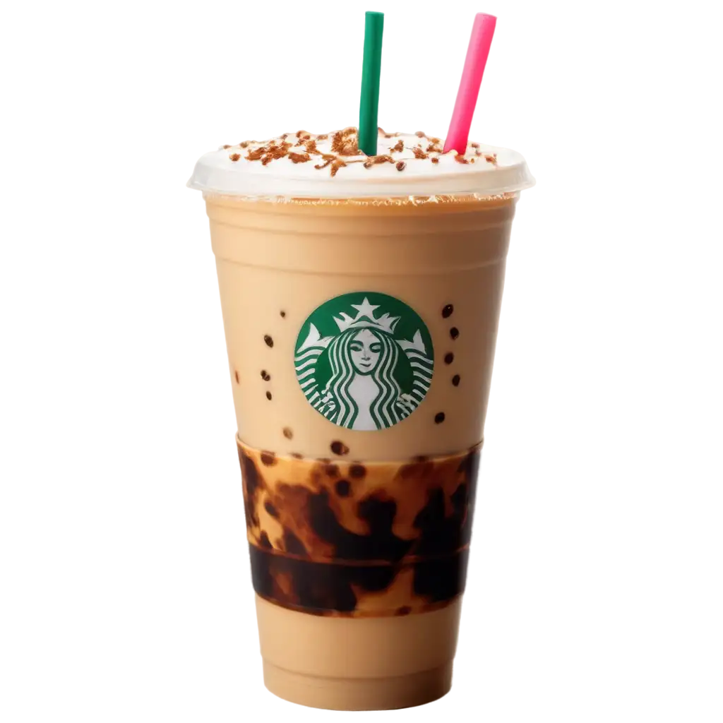 Cold-Coffee-in-a-StarbucksType-Cup-PNG-Image-Refreshing-Visuals-for-Digital-Content