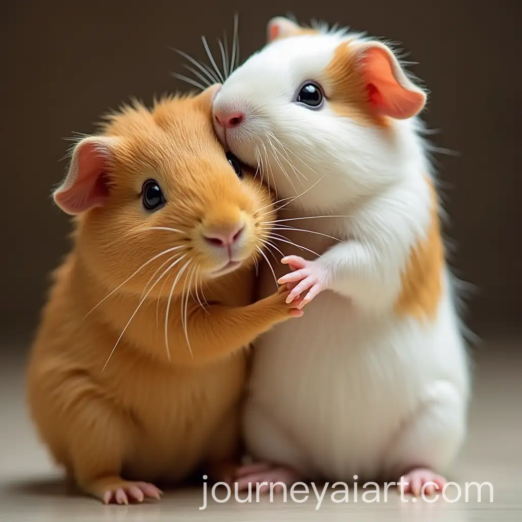 Adorable-Guinea-Pigs-HugAI-Image-Prompt-Expansionging-in-a-Heartwarming-Display-of-Affection