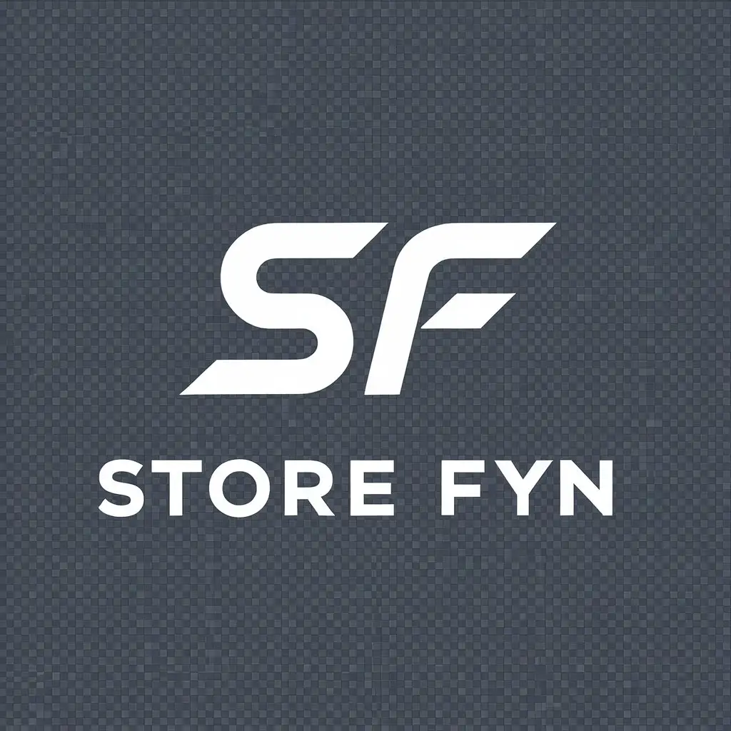 LOGO Design for Store Fyn Modern SF Symbol for Technology Industry with Clear Background