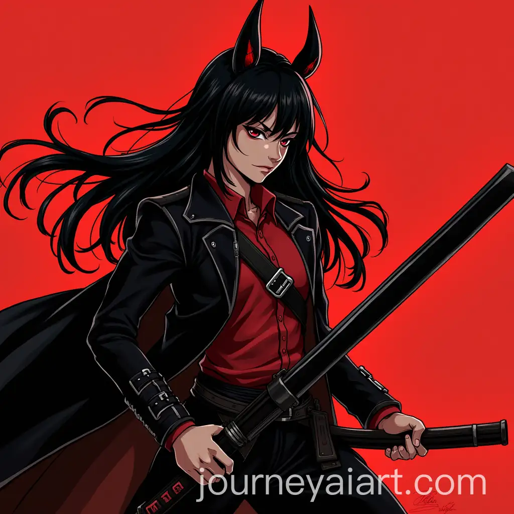 Intense-Anime-Character-in-Red-and-Black-Preparing-for-Battle