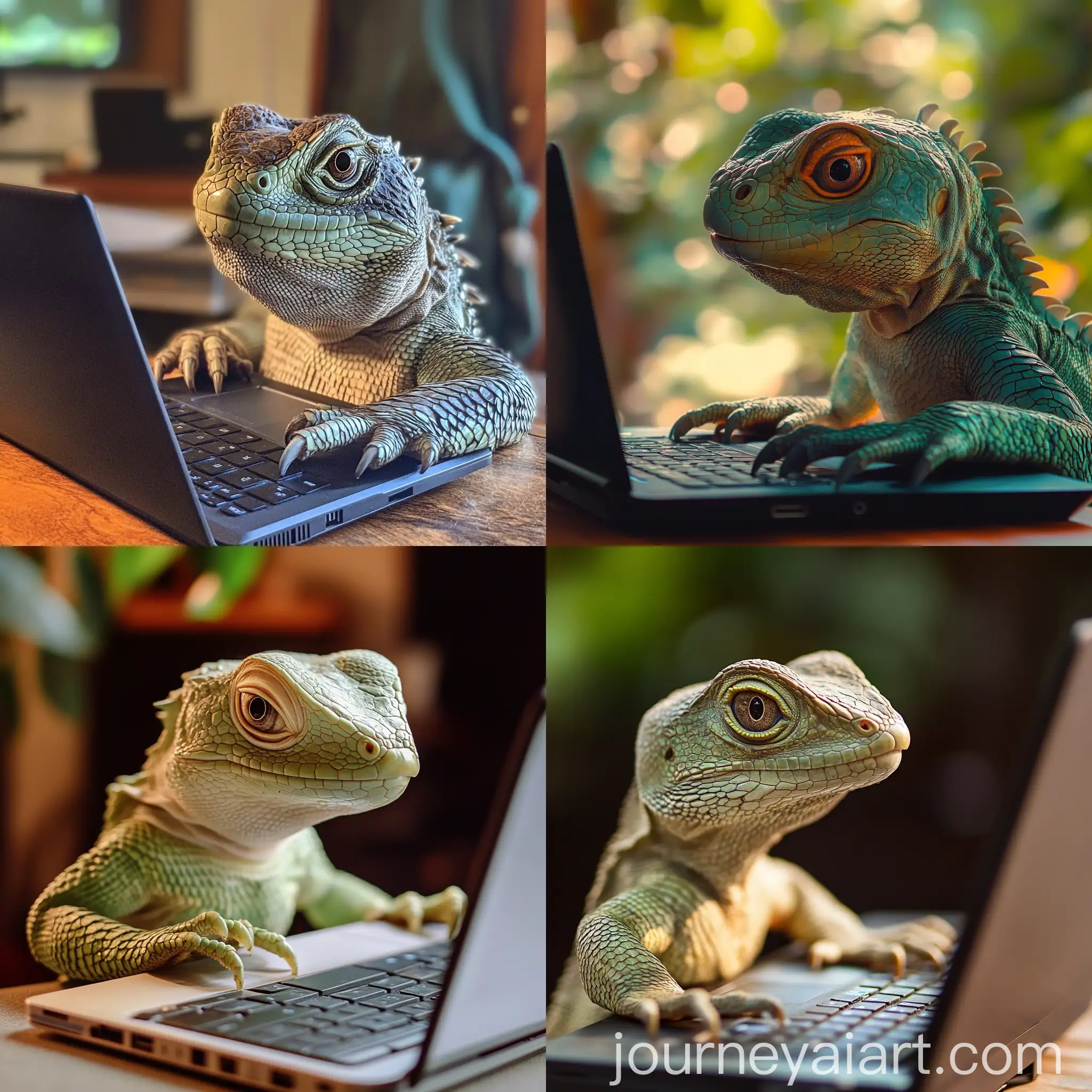 Reptile-Writing-Report-on-Laptop