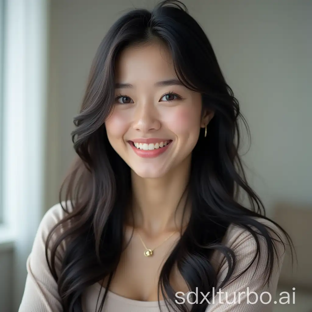 Beautiful-Korean-Woman-with-Long-Black-Hair-and-Radiant-Smile