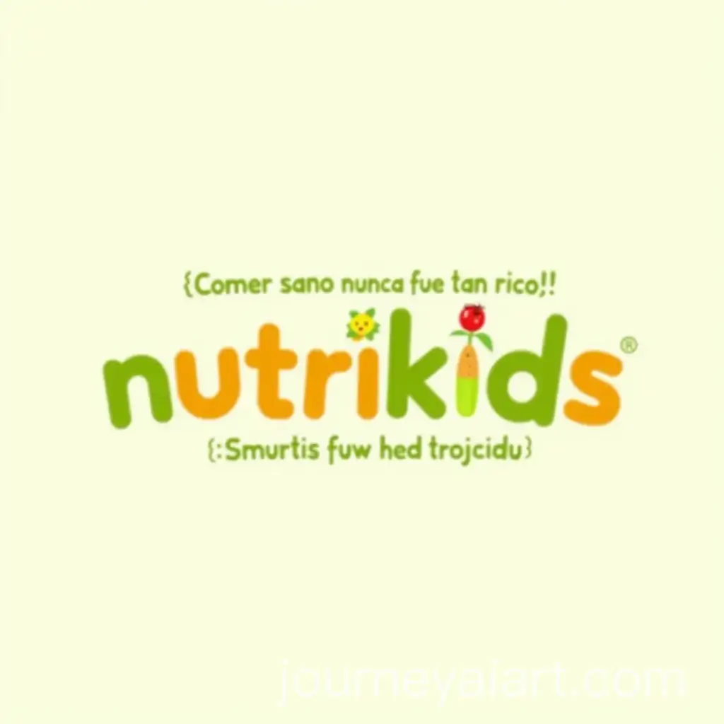 Playful-NutriKids-Logo-for-Nutritious-Gummy-Candies-with-Smiling-Fruits-and-Bears